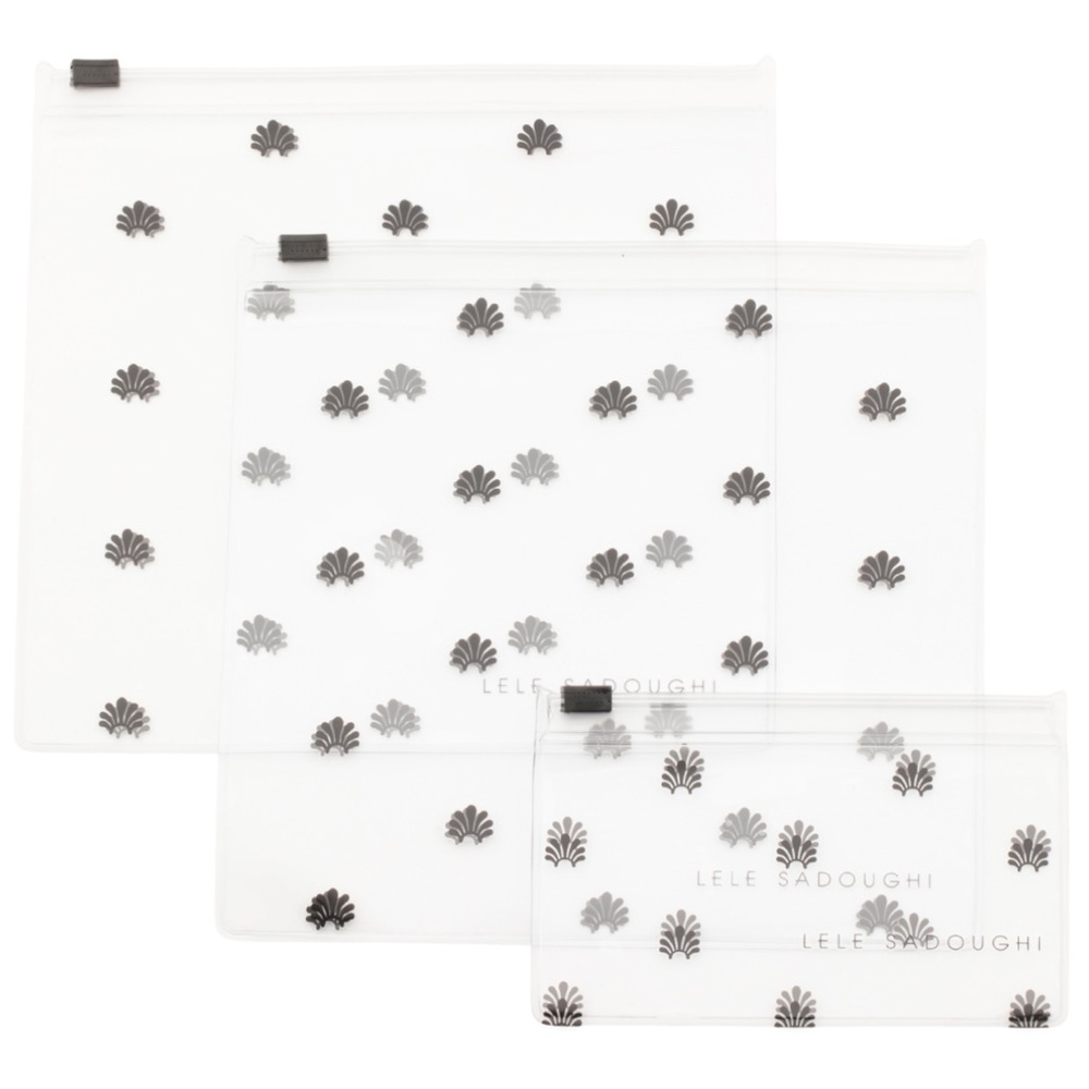 LELE SADOUGHI Pvc Jewelry Pouch Set